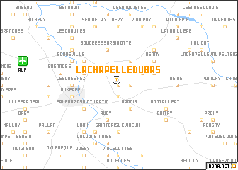 map of La Chapelle-du-Bas
