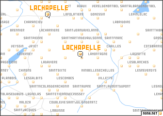 map of La Chapelle