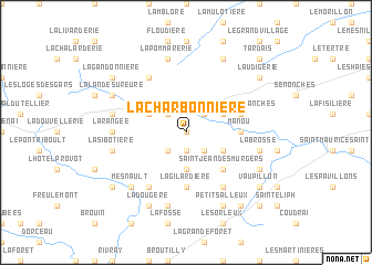 map of La Charbonnière