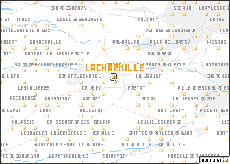 map of La Charmille