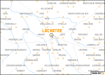 map of La Châtre