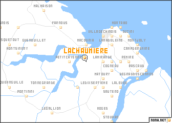 map of La Chaumière