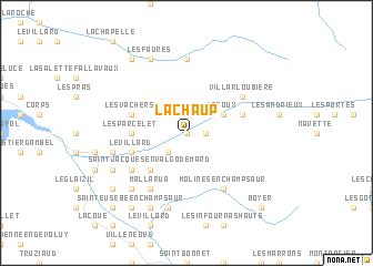 map of Lachaup