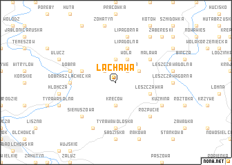 map of Lachawa