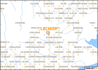 map of La Chepa