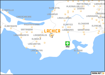 map of La Chica