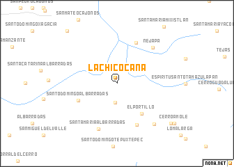 map of Lachicocana