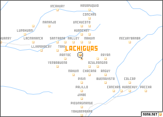 map of Lachiguas