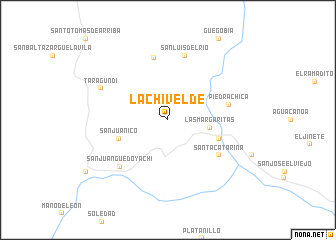 map of Lachivelde