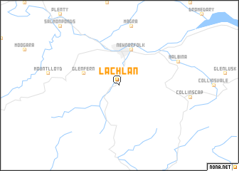 map of Lachlan