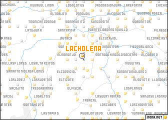 map of La Choleña