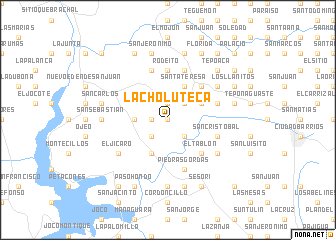 map of La Choluteca