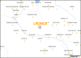 map of La Chuca