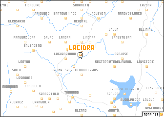 map of La Cidra