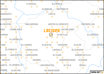 map of La Cidra