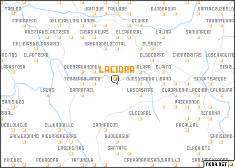 map of La Cidra