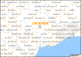 map of La Ciénaga