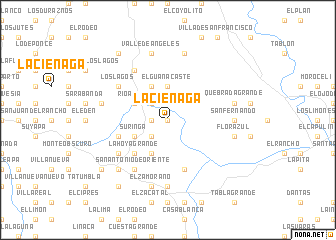 map of La Ciénaga