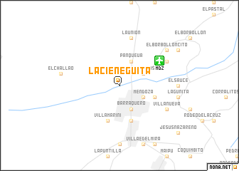 map of La Cieneguita