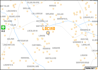 map of La Cima