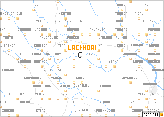 map of Lạc Khoái
