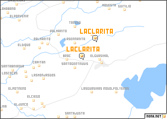 map of La Clarita