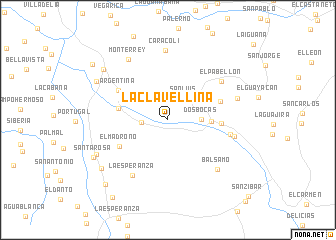 map of La Clavellina