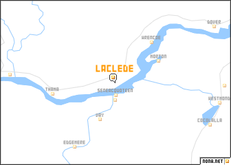 map of Laclede