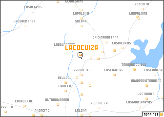map of La Cocuiza