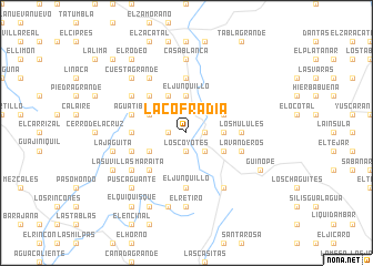 map of La Cofradía