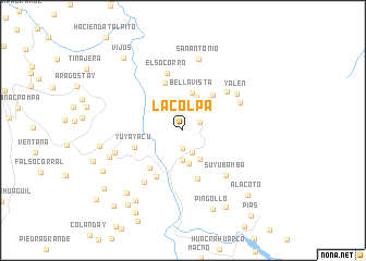 map of La Colpa