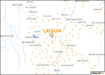 map of La Colpa