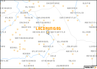 map of La Comunidad