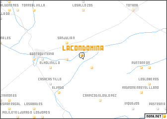 map of La Condomina