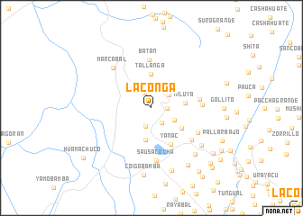 map of La Conga