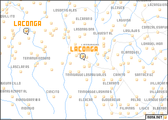 map of La Conga