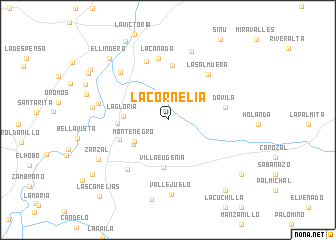 map of La Cornelia