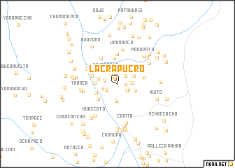 map of Lacrapucro