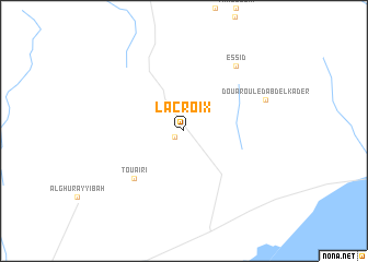 map of La Croix