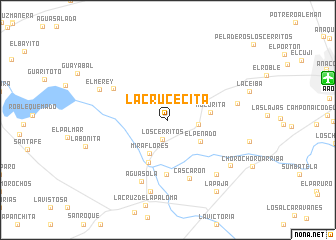 map of La Crucecita