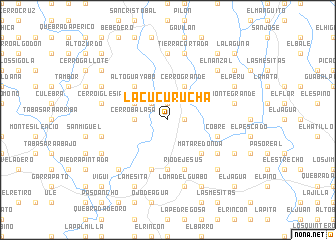 map of La Cucurucha