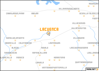 map of La Cuenca