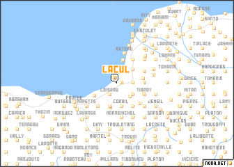 map of LʼAcul