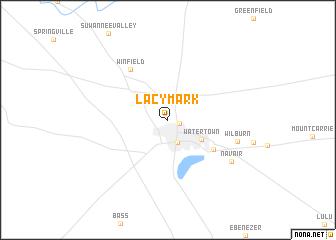 map of Lacymark