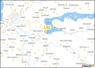 map of Laç