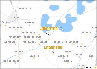 map of Ladantar