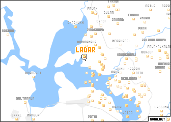 map of Ladar