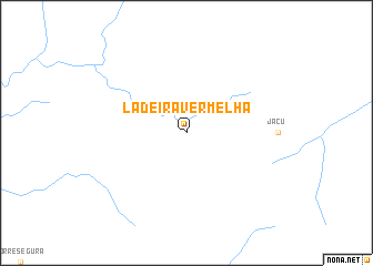 map of Ladeira Vermelha