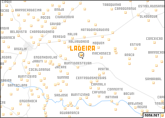 map of Ladeira