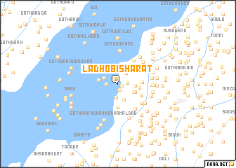 map of Lādho Bishārat